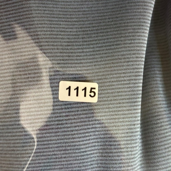 Hickey Freeman Performance Blue Striped Comfort Stretch Quarter Zip Pullover L - Picture 11 of 11